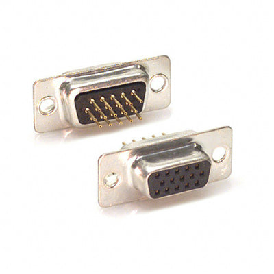 180-015-212-001 by NorComp Inc. - CONNECTOR D-SUB HD RCPT 15POS PNL MNT