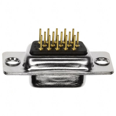 180-015-213R001 by NorComp Inc. - CONNECTOR D-SUB HD RCPT 15POS PNL MNT