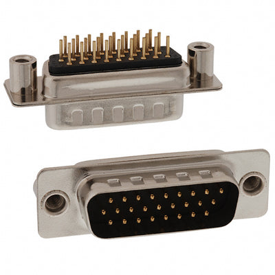 180-026-113R021 by NorComp Inc. - CONNECTOR D-SUB HD PLUG 26POS PNL MNT