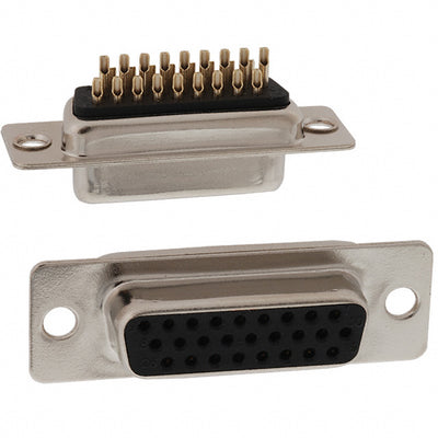 180-026-203L001 by NorComp Inc. - CONNECTOR D-SUB HD RCPT 26POS PNL MNT