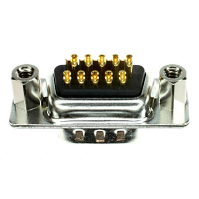 180-M15-103L021 by NorComp Inc. - CONNECTOR D-SUB HD PLUG 15POS PNL MNT