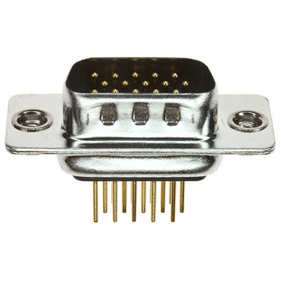 180-M15-113R011 by NorComp Inc. - CONNECTOR D-SUB HD PLUG 15POS PNL MNT