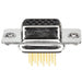 180-M15-213R011 by NorComp Inc. - CONNECTOR D-SUB HD RCPT 15POS PNL MNT