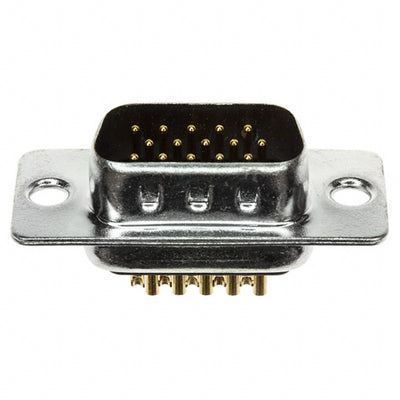 180-M15-103L001 by NorComp Inc. - CONNECTOR D-SUB HD PLUG 15POS PNL MNT