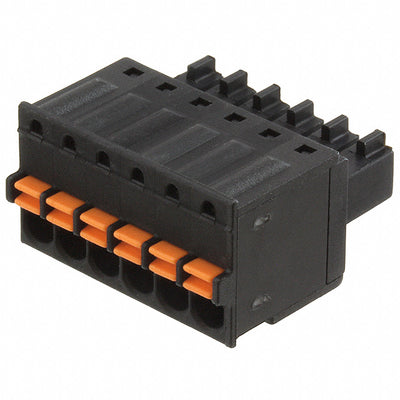 1800276 by Phoenix Contact - TERM BLOCK PLUG 6POS STR 3.5MM
