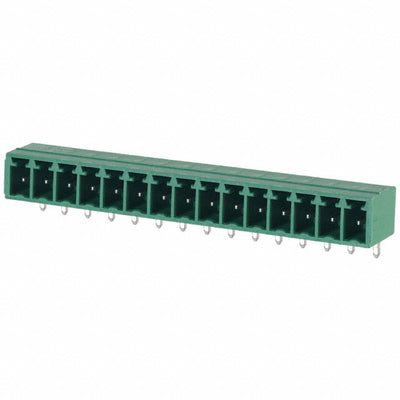 1844346 by Phoenix Contact - TERM BLOCK HDR 15POS 90DEG 3.5MM