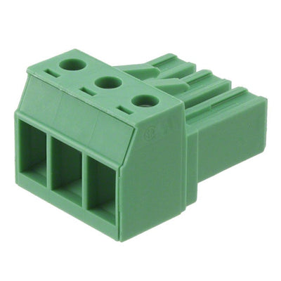 1804917 by Phoenix Contact - TERM BLOCK PLUG 3POS STR 7.62MM