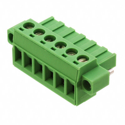 1805343 by Phoenix Contact - TERM BLOCK PLUG 6POS STR 5.08MM