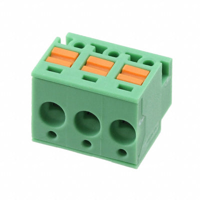 1805520 by Phoenix Contact - TERM BLOCK PLUG 3POS 90DEG 5MM