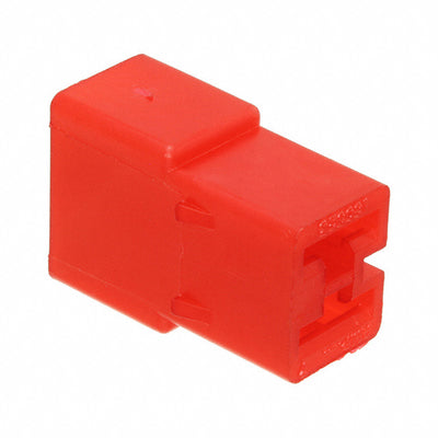 180923-1 by TE Connectivity AMP Connectors - CONNECTOR RECPT HOUSING 0.25 2POS RED