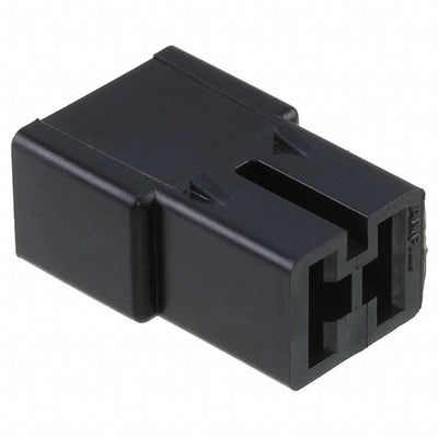 180923-5 by TE Connectivity AMP Connectors - CONNECTOR RECPT HSG 0.25 2POS BLACK