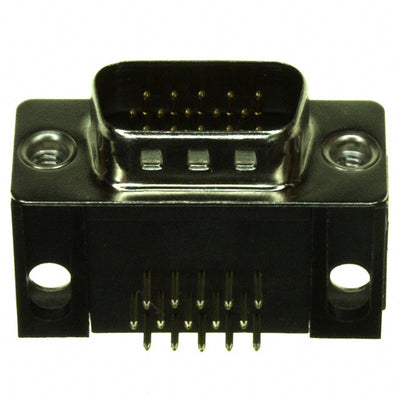 181-015-113R171 by NorComp Inc. - CONNECTOR D-SUB HD PLUG 15P R/A SLDR