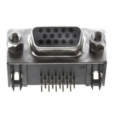181-015-213R561 by NorComp Inc. - CONNECTOR D-SUB HD RCPT 15P R/A SLDR
