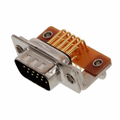 181-M15-113R141 by NorComp Inc. - CONNECTOR D-SUB HD PLUG 15P R/A SLDR
