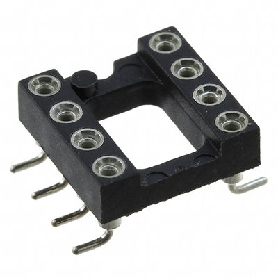 1814640-8 by TE Connectivity AMP Connectors - CONNECTOR IC DIP SOCKET 8POS TIN