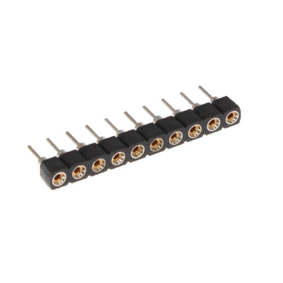 1814655-5 by TE Connectivity AMP Connectors - CONNECTOR SOCKET SIP 10POS GOLD