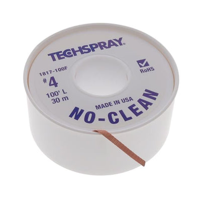 1817-100F by Techspray - DESOLDR BRAID NO-CLN 0.098"" 100
