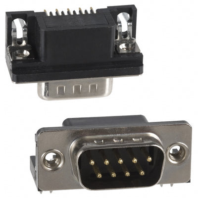 182-009-113R531 by NorComp Inc. - CONNECTOR D-SUB PLUG 9POS R/A SLDR