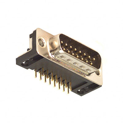 182-015-113R161 by NorComp Inc. - CONNECTOR D-SUB PLUG 15POS R/A SLDR