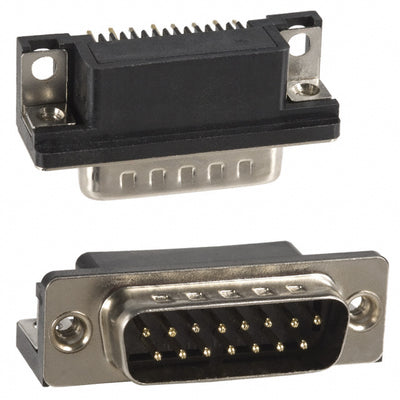 182-015-112-171 by NorComp Inc. - CONNECTOR D-SUB PLUG 15POS R/A SLDR