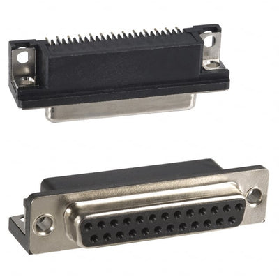 182-025-212-161 by NorComp Inc. - CONNECTOR D-SUB RCPT 25POS R/A SLDR