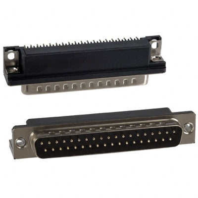 182-037-113R161 by NorComp Inc. - CONNECTOR D-SUB PLUG 37POS R/A SLDR