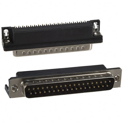 182-037-113R531 by NorComp Inc. - CONNECTOR D-SUB PLUG 37POS R/A SLDR