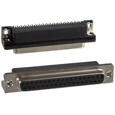 182-037-212-171 by NorComp Inc. - CONNECTOR D-SUB RCPT 37POS R/A SLDR