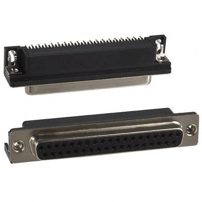 182-037-212-531 by NorComp Inc. - CONNECTOR D-SUB RCPT 37POS R/A SLDR