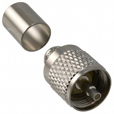 182102 by Amphenol RF - CONNECTOR UHF PLUG STR SOLDER