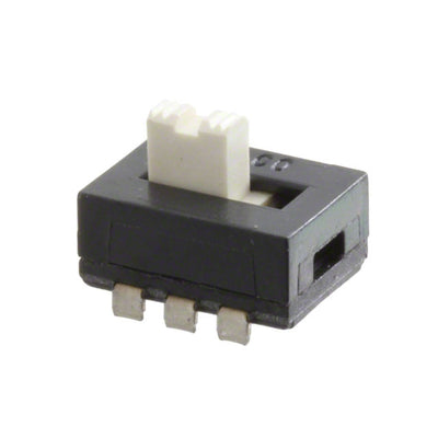 1825010-7 by TE Connectivity ALCOSWITCH Switches - SWITCH SLIDE DPDT 0.4VA 20V
