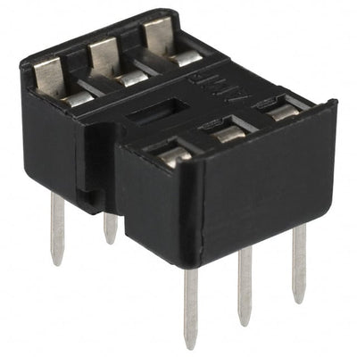 2-641296-2 by TE Connectivity AMP Connectors - CONNECTOR IC DIP SOCKET 6POS GOLD