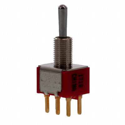 1825139-8 by TE Connectivity ALCOSWITCH Switches - SWITCH TOGGLE DPDT 0.4VA 20V