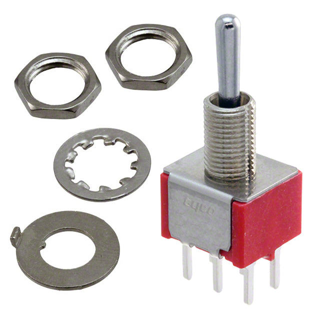 1-1825139-7 by TE Connectivity ALCOSWITCH Switches - SWITCH TOGGLE DPDT 5A 120V