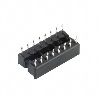 1825373-4 by TE Connectivity AMP Connectors - CONNECTOR IC DIP SOCKET 16POS GOLD