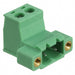 1825501 by Phoenix Contact - TERM BLOCK PLUG 2POS STR 5.08MM