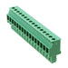 1827114 by Phoenix Contact - TERM BLOCK PLUG 16POS 3.81MM