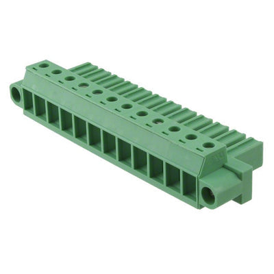 1827583 by Phoenix Contact - TERM BLOCK PLUG 12POS STR 7.62MM