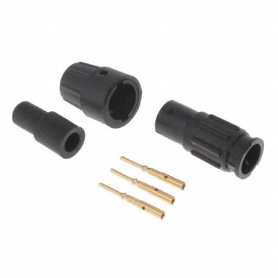 18280-3PG-318 by Conxall/Switchcraft - CONNECTOR RECPT MALE 3POS GOLD CRIMP