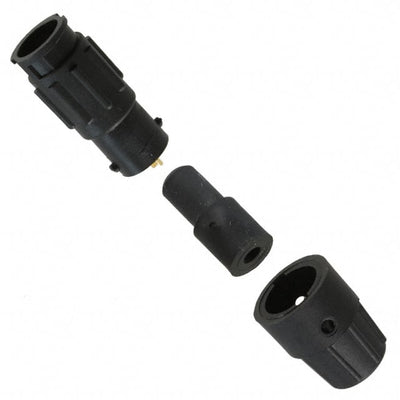 18282-2PG-315 by Conxall/Switchcraft - CONNECTOR RECPT MALE 2P GOLD SLDR CUP