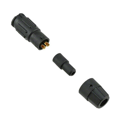 18282-2SG-311 by Conxall/Switchcraft - CONNECTOR RECPT FMALE 2P GOLD SLDR CUP
