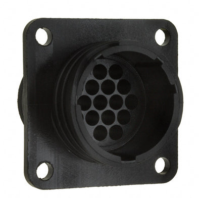 182916-1 by TE Connectivity AMP Connectors - CONNECTOR RECPT HSNG MALE 16POS PNL MT