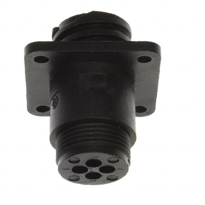 182917-1 by TE Connectivity AMP Connectors - CONNECTOR RECPT HSNG MALE 4POS PNL MNT