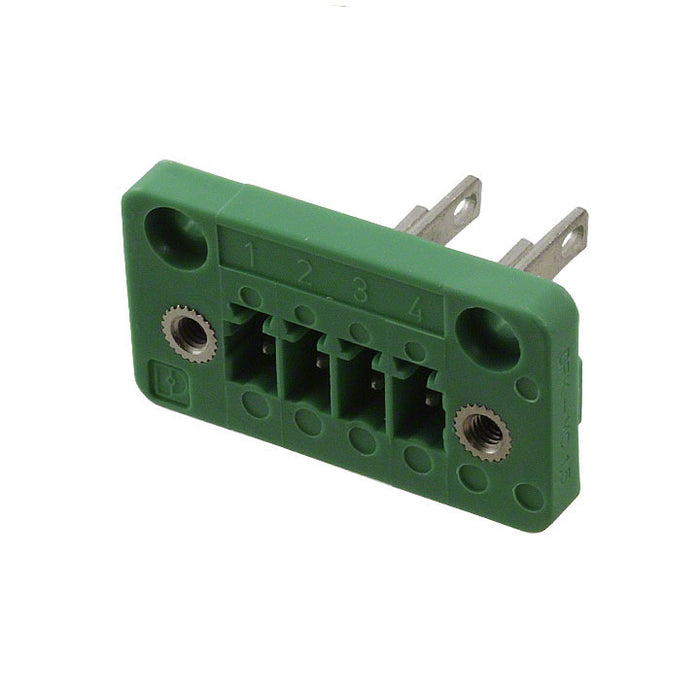 1829361 by Phoenix Contact - TERM BLK HEADER 4POS GREEN