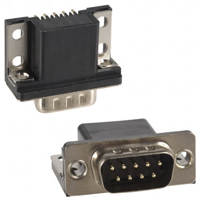 183-009-113R161 by NorComp Inc. - CONNECTOR D-SUB PLUG 9POS R/A SLDR