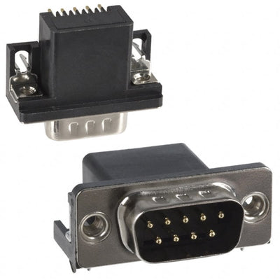 183-009-113R531 by NorComp Inc. - CONNECTOR D-SUB PLUG 9POS R/A SLDR