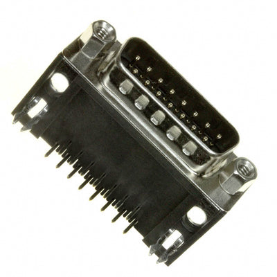 183-015-113R541 by NorComp Inc. - CONNECTOR D-SUB PLUG 15POS R/A SLDR