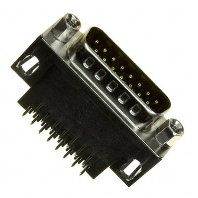183-015-113R561 by NorComp Inc. - CONNECTOR D-SUB PLUG 15POS R/A SLDR
