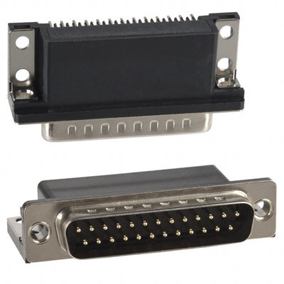 183-025-113R161 by NorComp Inc. - CONNECTOR D-SUB PLUG 25POS R/A SLDR