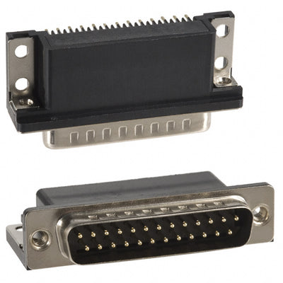 183-025-113R171 by NorComp Inc. - CONNECTOR D-SUB PLUG 25POS R/A SLDR